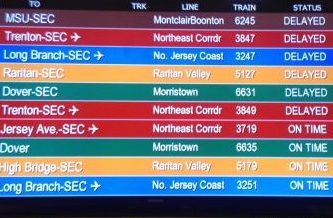 Northeast Corridor train line, eight other NJ Transit rail lines suspended Friday evening due to engineer labor dispute