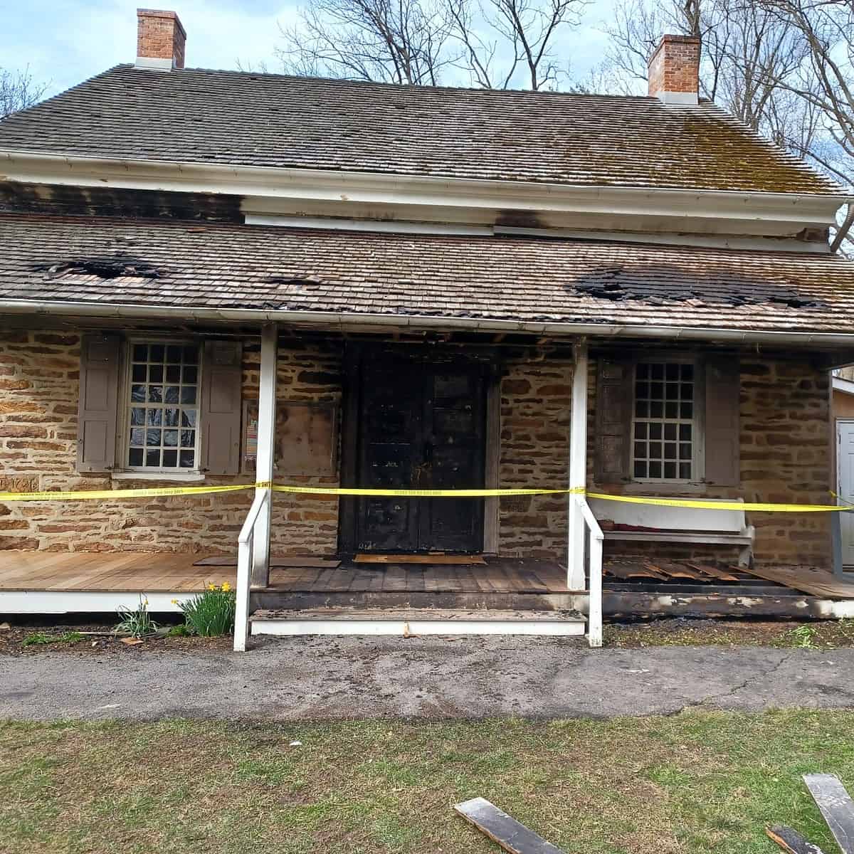 Fire damages historic Stony Brook Meeting House (updated Tuesday afternoon with photos of damage)