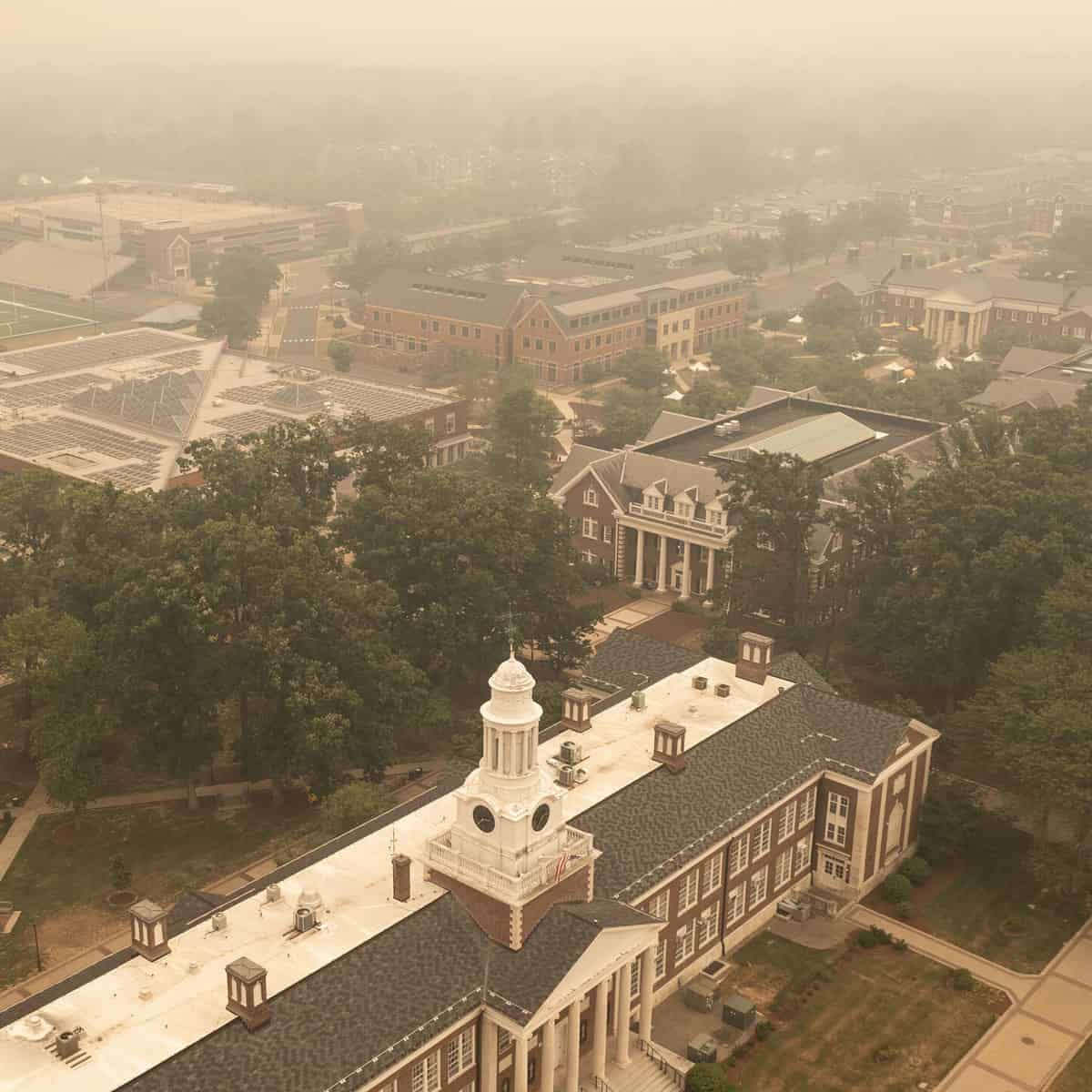 Activities in the Princeton region move indoors as wildfire smoke prompts air quality alerts
