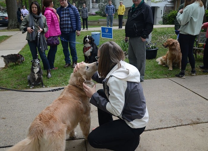 Blessing of the animals at Hopewell United Methodist Church