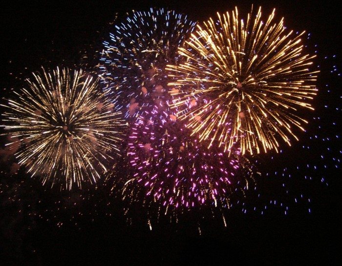 Fourth of July holiday weekend fireworks and events