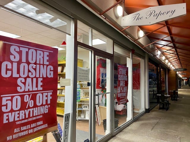 The Papery to close Princeton Shopping Center location