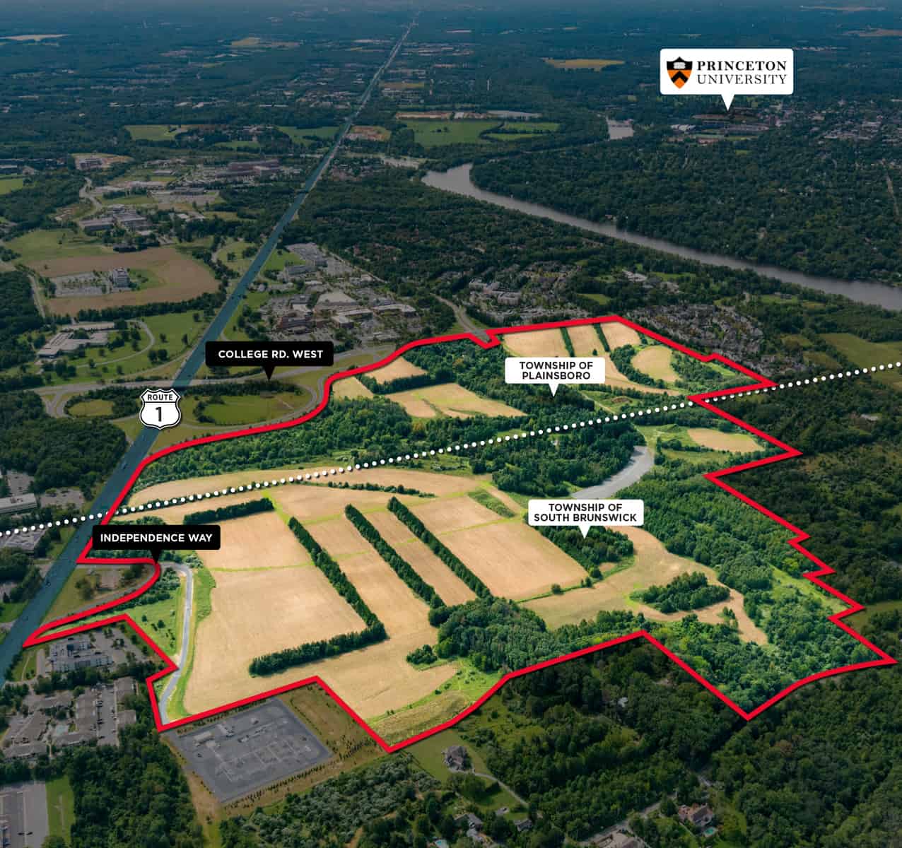 Princeton University to sell 271-acre Princeton Nurseries site at Forrestal Center in Middlesex County