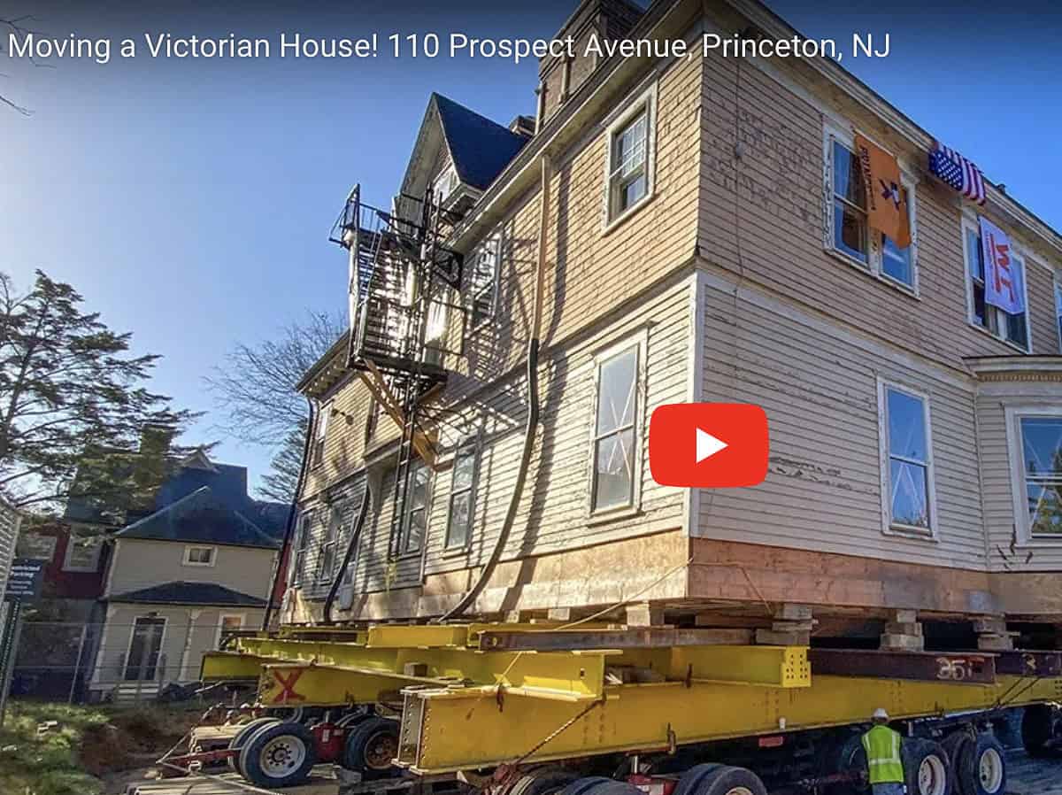 Time-lapse video: Historic home on Prospect Avenue is moved
