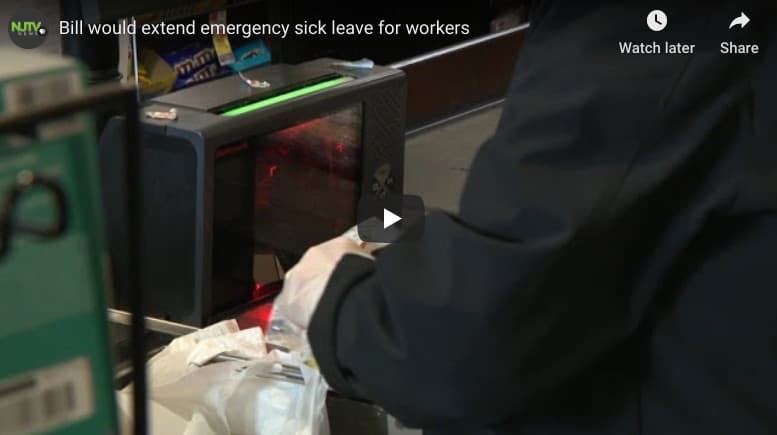 NJ bill would extend emergency sick leave for workers