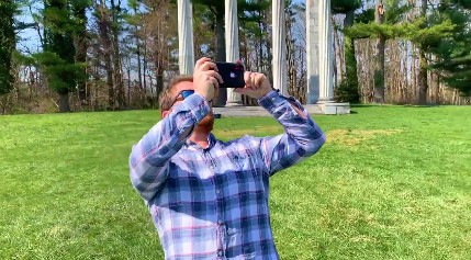 Time Traveler’s Lens ‘extended reality’ performance illuminates history of Colonnade at Princeton Battlefield State Park