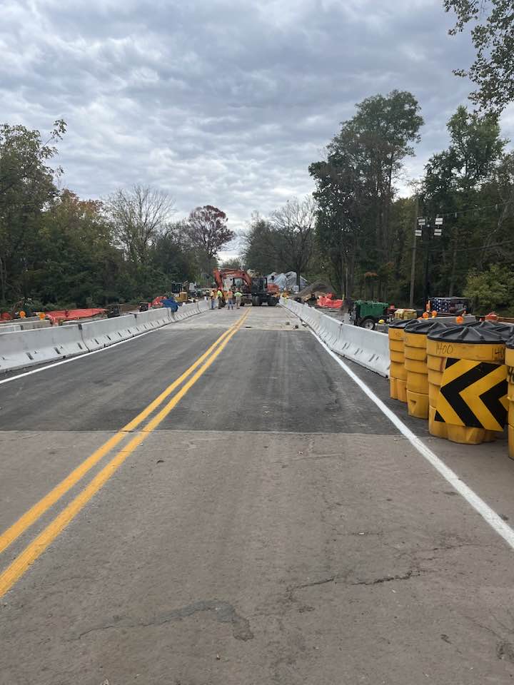 Washington Road bridge replacement ‘nearing completion’ but state doesn’t have a firm reopening date yet